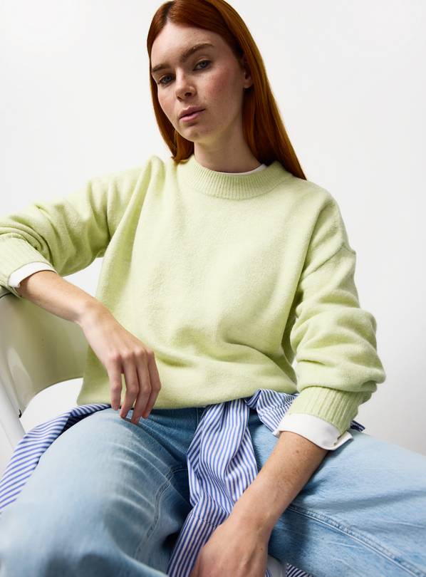 Pale Green Plinth Knitted Jumper 20